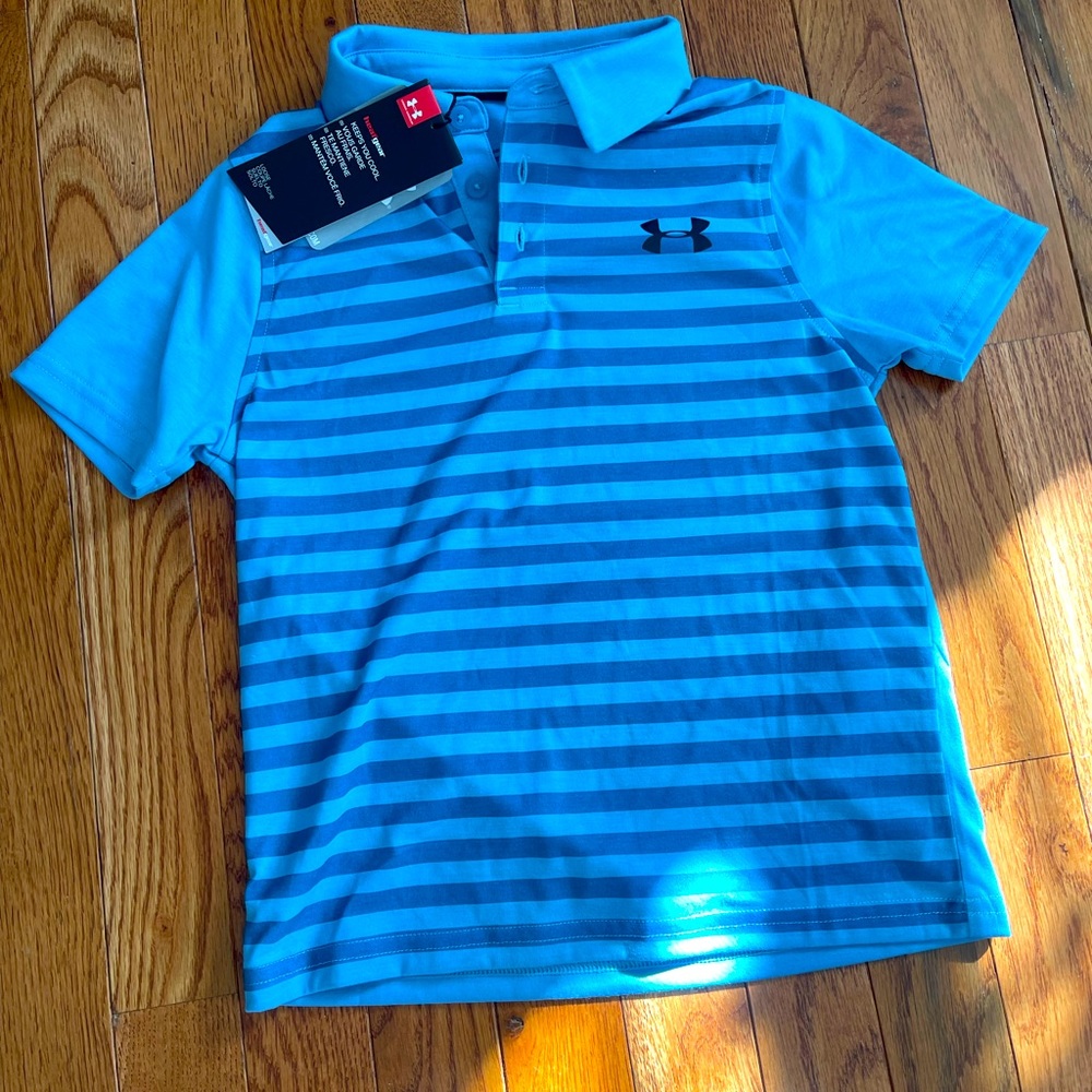 Under Armour Boys xs polo new with tags